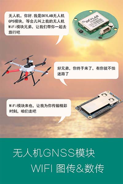 无人机GPS模块、WiFi模块