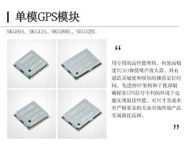 定位设备的小尺寸单模GPS模块需求，如何选择？