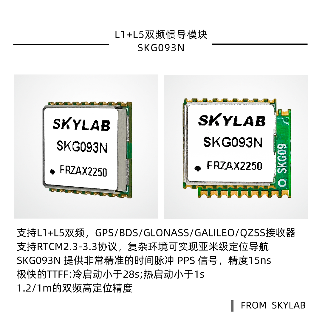 选型小尺寸双频惯导模块SKG093N，有参考设计指南吗？